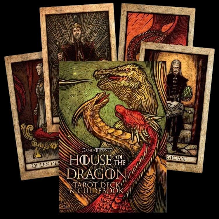 ✨พร้อมส่งแท้💯House of the Dragon Tarot🔮✨ไพ่ทาโรต์