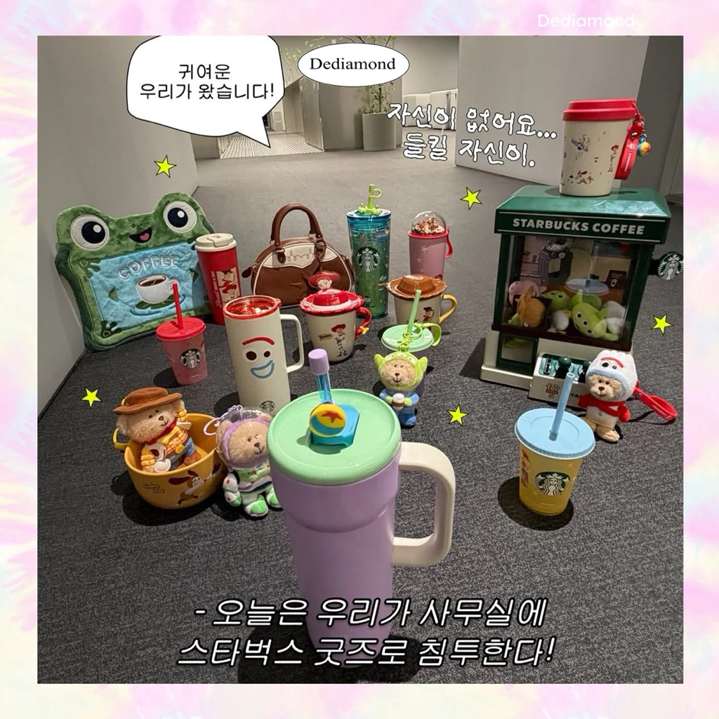 พวงกุญแจ แก้ว กระเป๋า Starbucks x Toy Story thumbnail 4