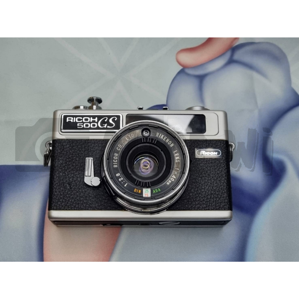 Ricoh 500 GS กล้องฟิล์ม Rangefinder เลนส์ 40mm f1.7 มือสอง สภาพสวย ใช้งานปกติ