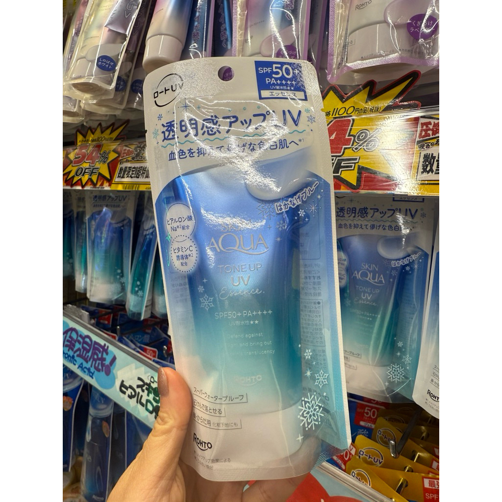 🇯🇵หิ้วเอง จากญี่ปุ่น Sunplay Skin Aqua Tone Up UV Essence 80g