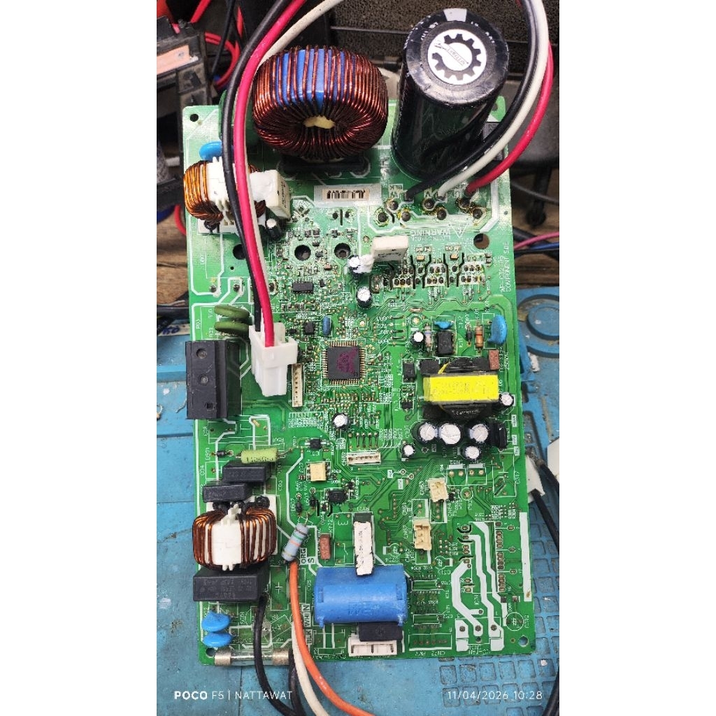 แผงควบคุมคอล์ยร้อนแอร์ Carrier Toshiba มือสอง 38TEVGB013-703 38TVDA013
