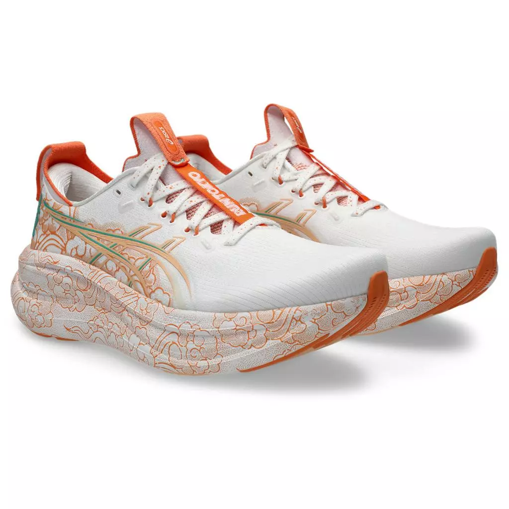 Asics วิ่ง รองเท้า GEL-NIMBUS 28 TOKYO UNISEX 1013A207-100 thumbnail 3