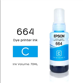 หมึก Epson​ 664 L-Series Epson L110 L120 L200 L210 L220 L310 L350 L360 L380 BK/C/M/Y