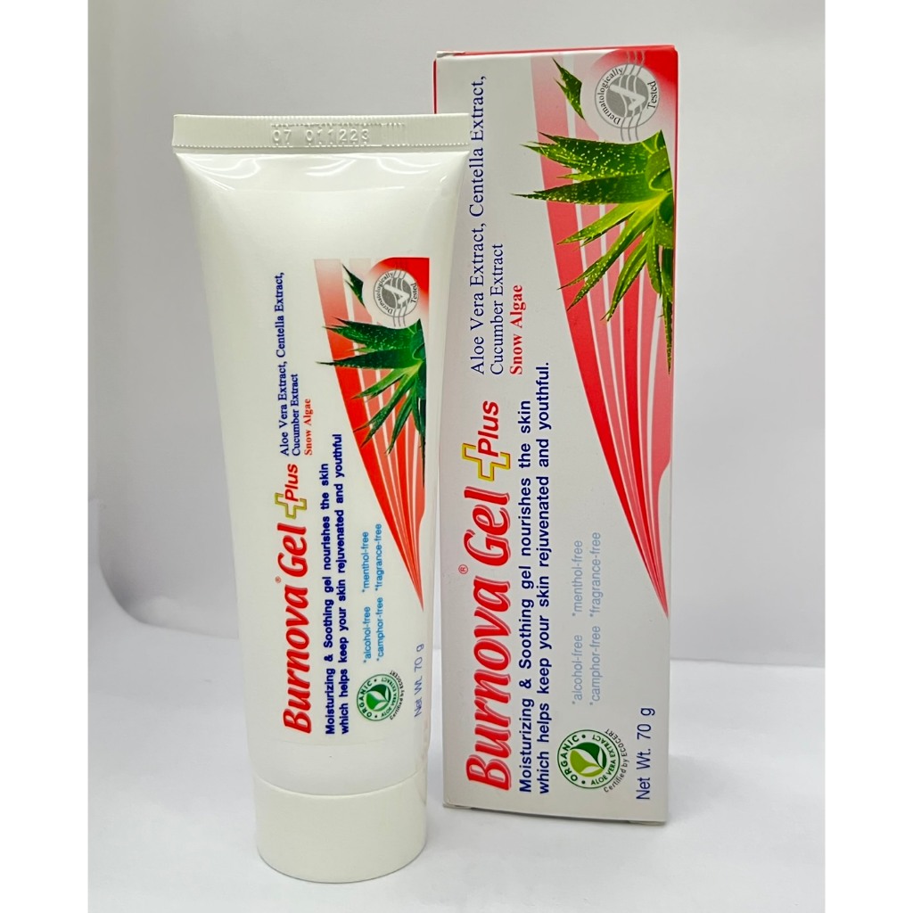 BURNOVA GEL PLUS SNOW ALGAE 70g.