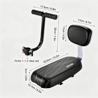 อานเบาะจักรยาน อานเบาะที่นั่งหลัง พนักพิงจักรยาน นั่งสะบาย bicycle seat งานปราณีต สวยงาม