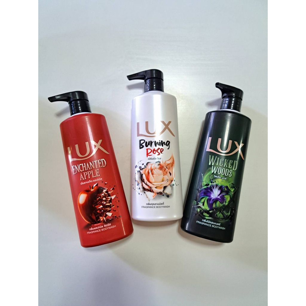 Lux Disney Villians ลักส์ ดิสนีย์ วิลเลี่ยน กลิ่น เบิร์นนิ่งโรส และ วิคเค็ดวูดส์ 450 มล. 1+1 (พร้อมส