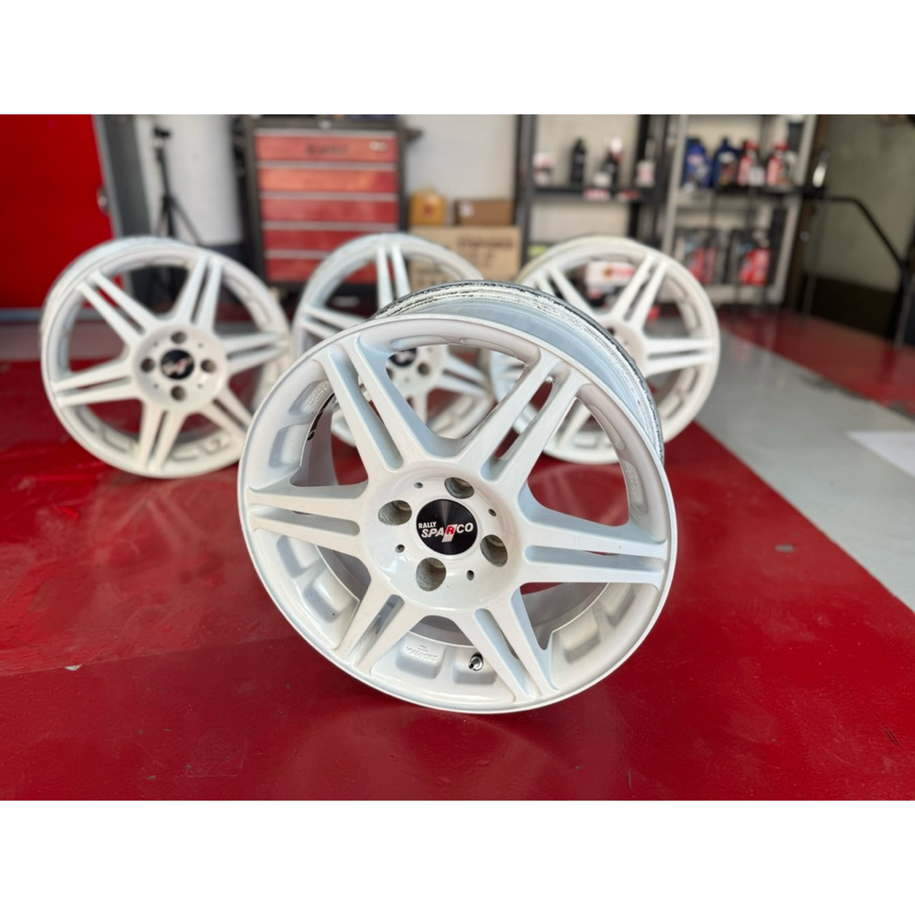 ล้อ Rally sparco ขอบ 15 x 6.5 off 40 / 4 รู 100