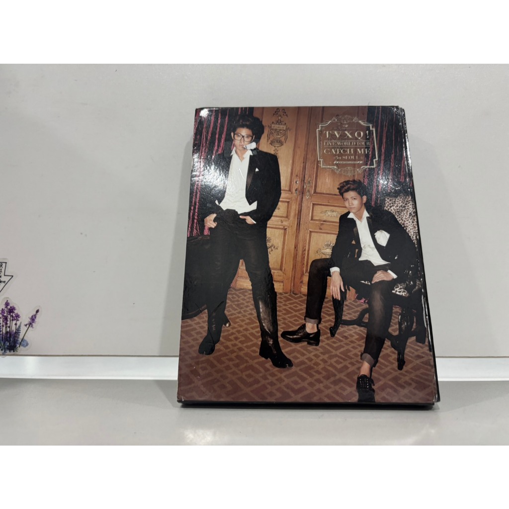 2 DVD MUSIC  ซีดีเพลงเกาหลี   TVXQ! The 4th World Tour 'Catch Me In Seoul'" concert.    (F3F26)