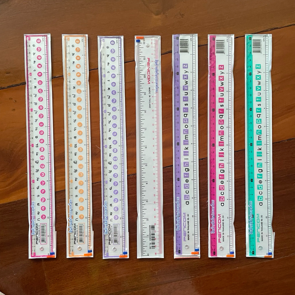 Ruler 30 cm. : ไม้บรรทัดยาว 30 ซม.