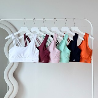 Planky Sports bra  (YOGA/  ล471) บราทรงสวย กระชับใส่สบาย ฟิต…