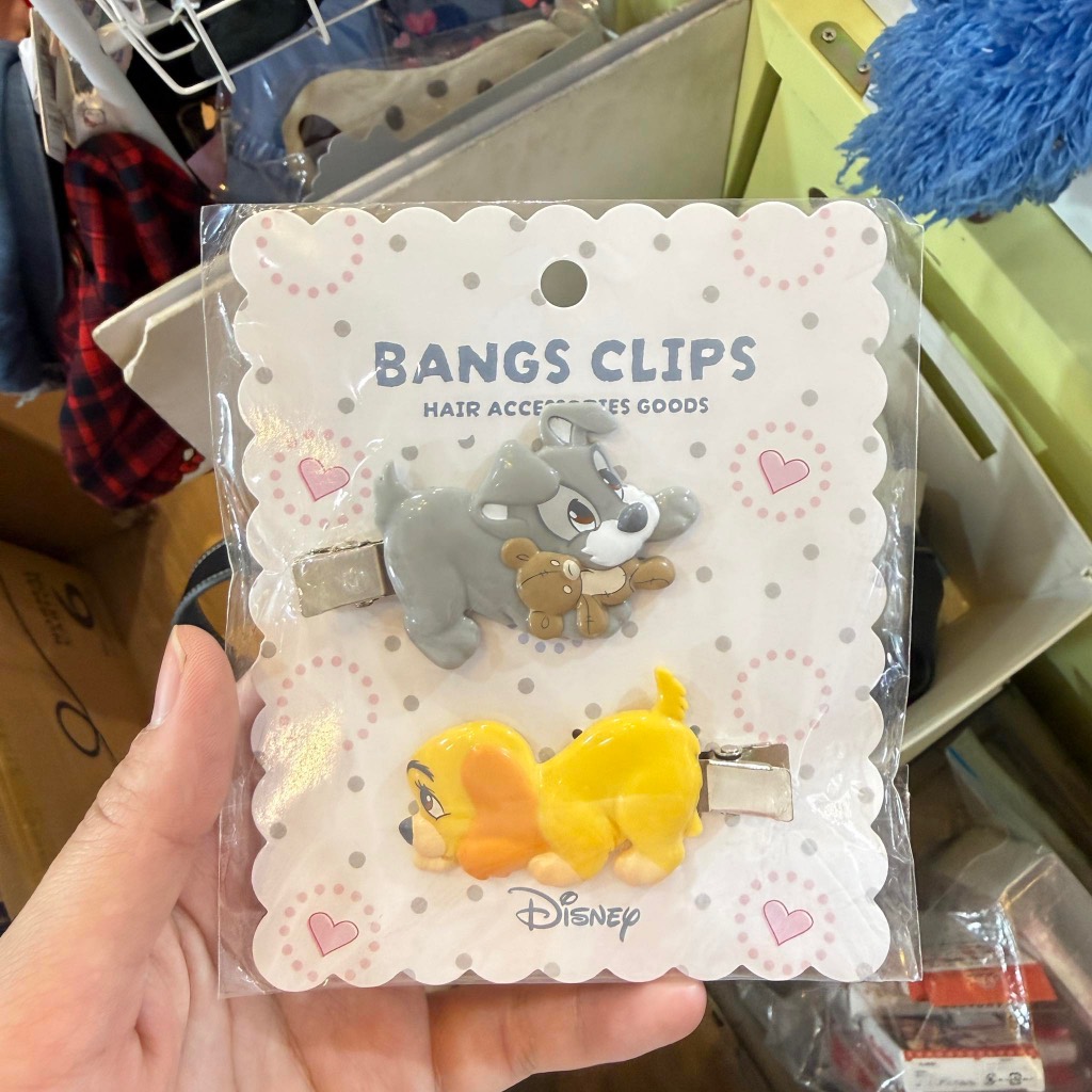 hair clip lady and the tramp กิ๊บติดผมของแท้พร้อมส่ง