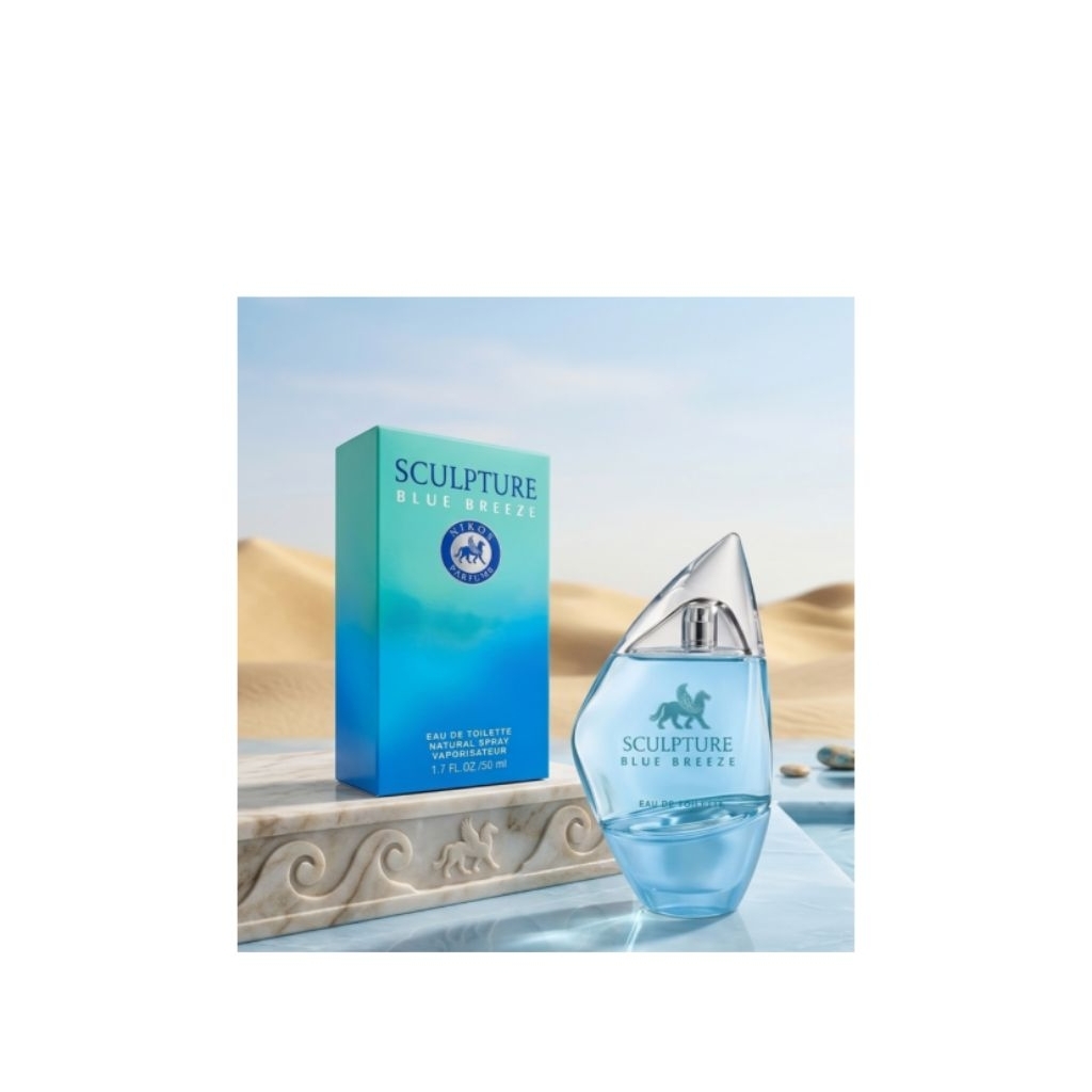 Nikos Sculpture Blue Breeze Rare ขวดฉีดแบ่ง 10ml 🇩🇪 EDT Mini Travel Decant Spray น้ำหอมแบ่งขาย น้ำหอ