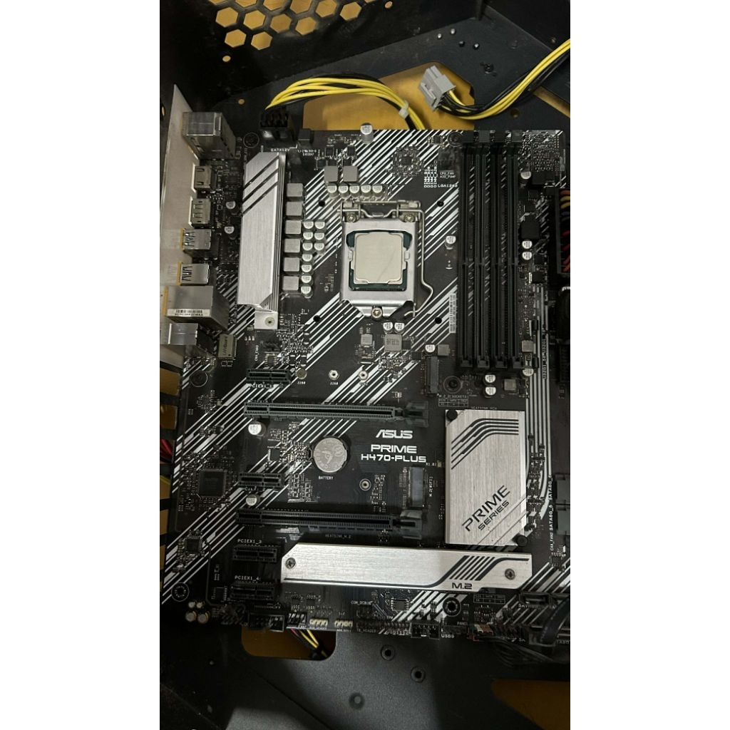 บอร์ด asus prime h470 plus กับ cpu i5 10500