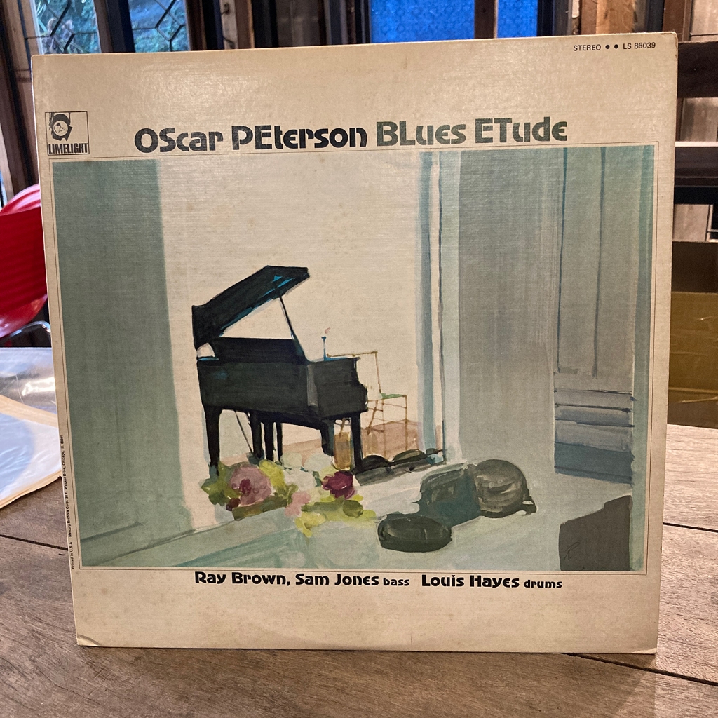 Oscar Peterson - Blues Etude  | Vinyl LP แผ่นเสียง