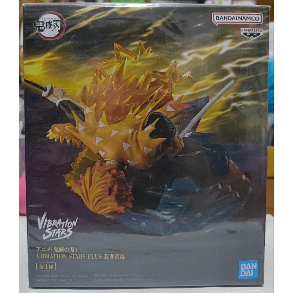 ฟิกเกอร์ BANPRESTO DEMON SLAYER: KIMETSU NO YAIBA VIBRATION STARS PLUS -ZENITSU AGATSUMA-