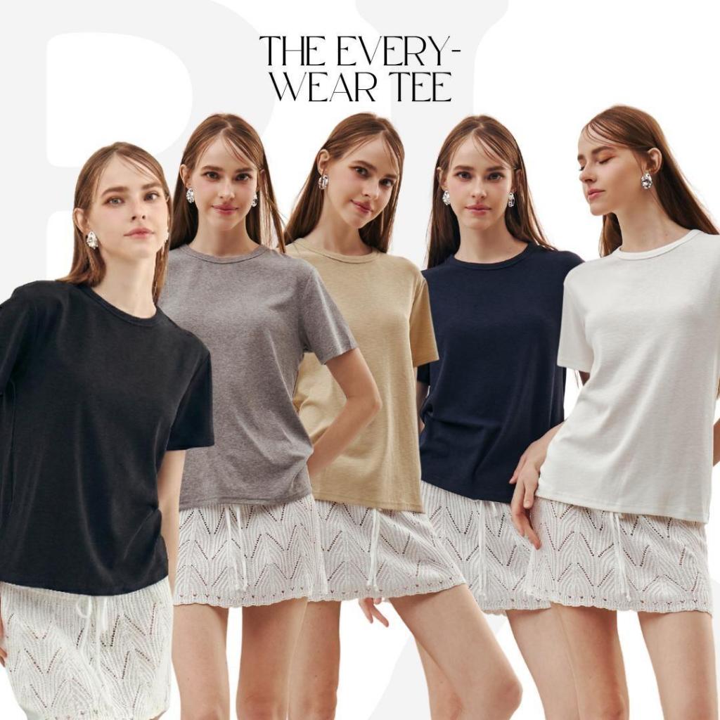 BCTS22 The Every-Wear Tee - เสื้อยืดผ้าสลาฟเกาหลี