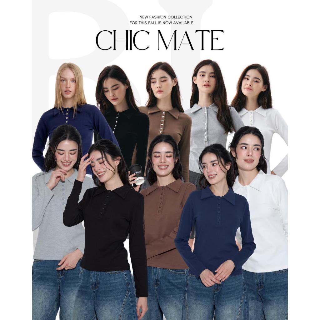 BCLS34 Chic Mate - ทรงสวยใส่สบาย เนื้อผ้าละเอียด ไม่ยืด