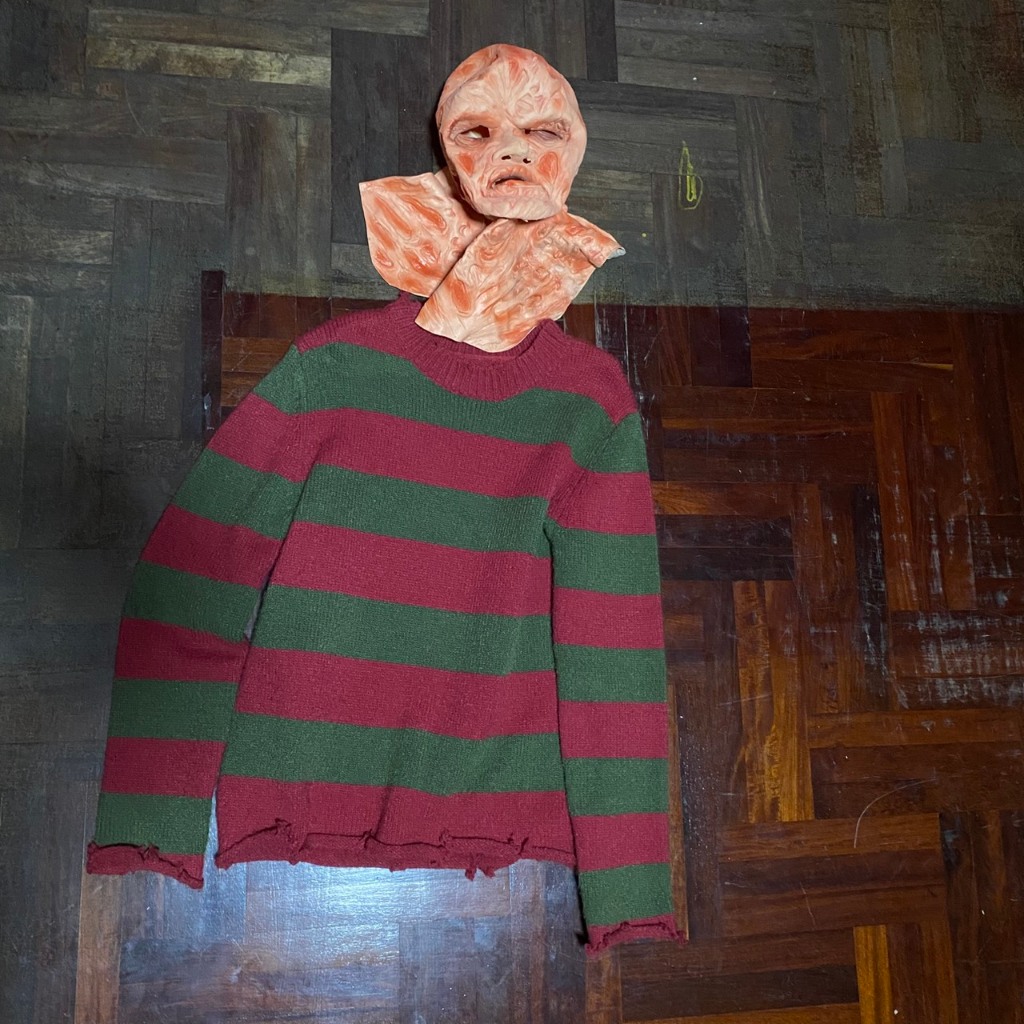 ชุดคอสเพลย์และหน้ากากฮาโลวีน Freddy Krueger Cosplay Mask A Nightmare on Elm Street for Halloween