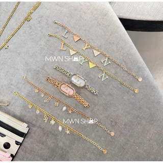 Lyn เครื่องประดับ jewelry มีโค้ดลด30% สร้อยข้อมือ,กำไล,สร้อยคอ เครื่องประดับ พร้อมกล่อง ถุงกระดาษ ของแท้จากชอป