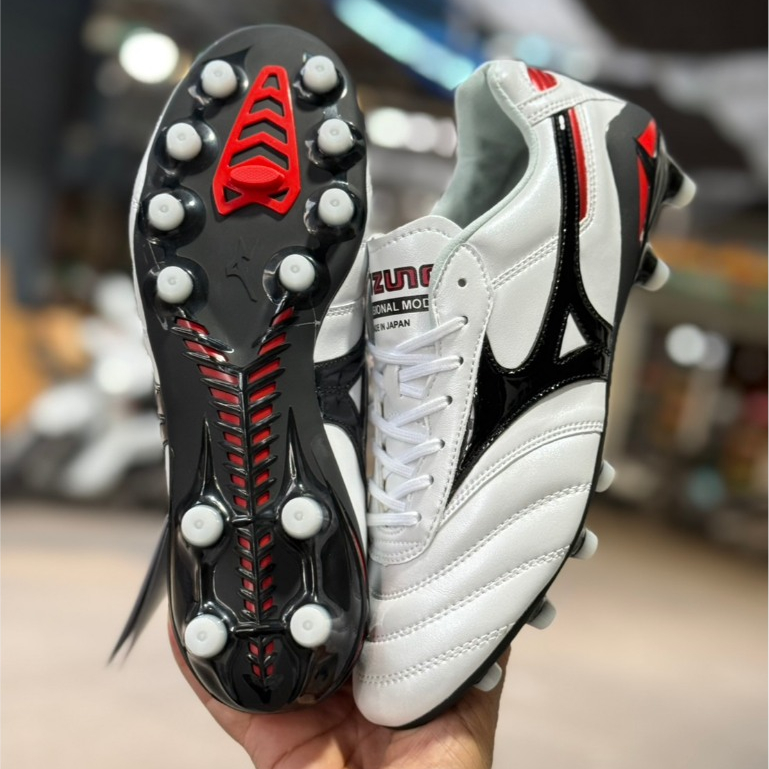 รองเท้า สตั๊ด ฟุตบอล นก มิซูโน่ Mizuno Morelia Neo IV Japan รุ่นท็อป แถมฟรี ถุงผ้า+ดันทรง+กล่อง