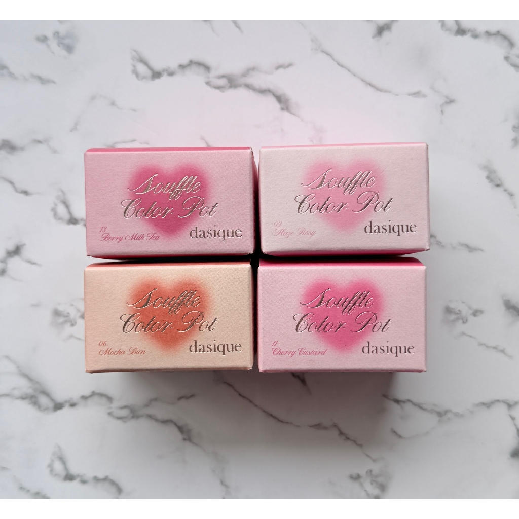 dasique Souffle Color Pot #เดซีค ลิป&ชีค ลิปสติก, ปัดแก้ม
