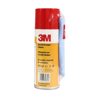 3M 1625 สเปรย์ทำความสะอาดหน้าสัมผัสสำหรับงานไฟฟ้าแผงวงจร แห้งเร็ว 400 มล. CONTACT CLEANER