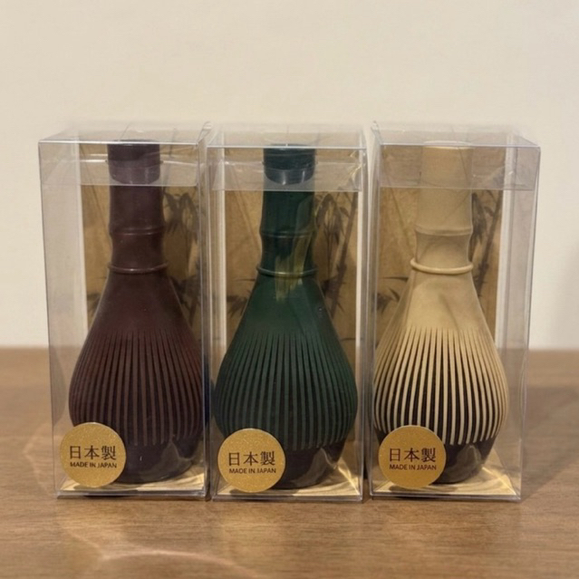 🤎พร้อมส่ง🤎Fugetsu Resin Chasen แปรงตีมัทฉะ ชนิดเรซิ่นพร้อมแท่นวาง ของแท้🎌