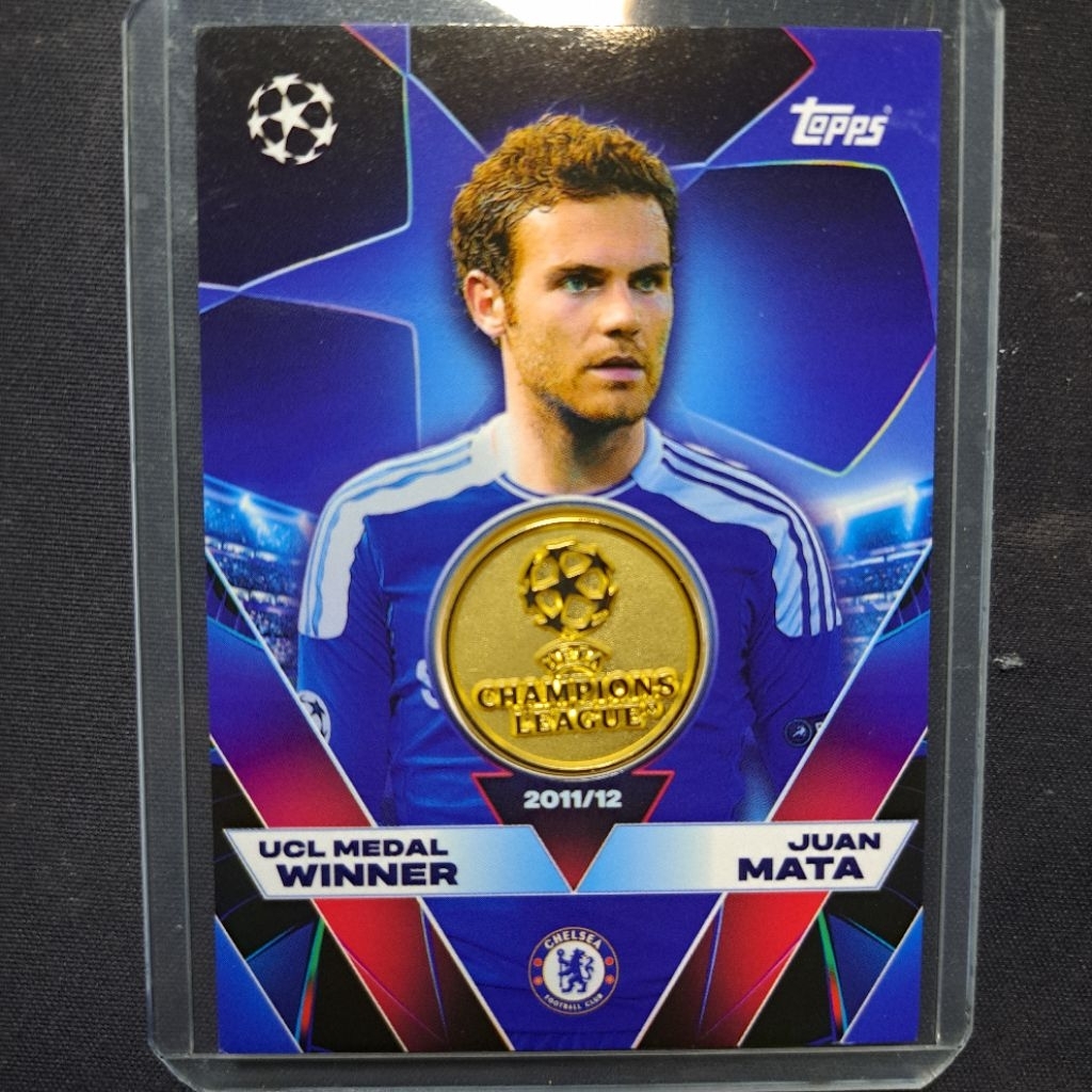 Topps Match Attax Champions League Juan Mata - UCL Medal Winner (2011/12)
