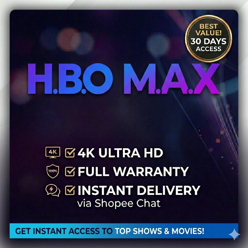 ดู H.B.O M.A.X 30 วัน 🇹🇭 แพลน พรีเมียม 4K UHD มีประกัน