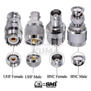 1 ตัว / BNC to UHF แบบตัวเลือก มีหัว ผู้ หัวเมีย Male Female SO239 PL259 เคเบิ้ล วิทยุ เสาอากาศ RF