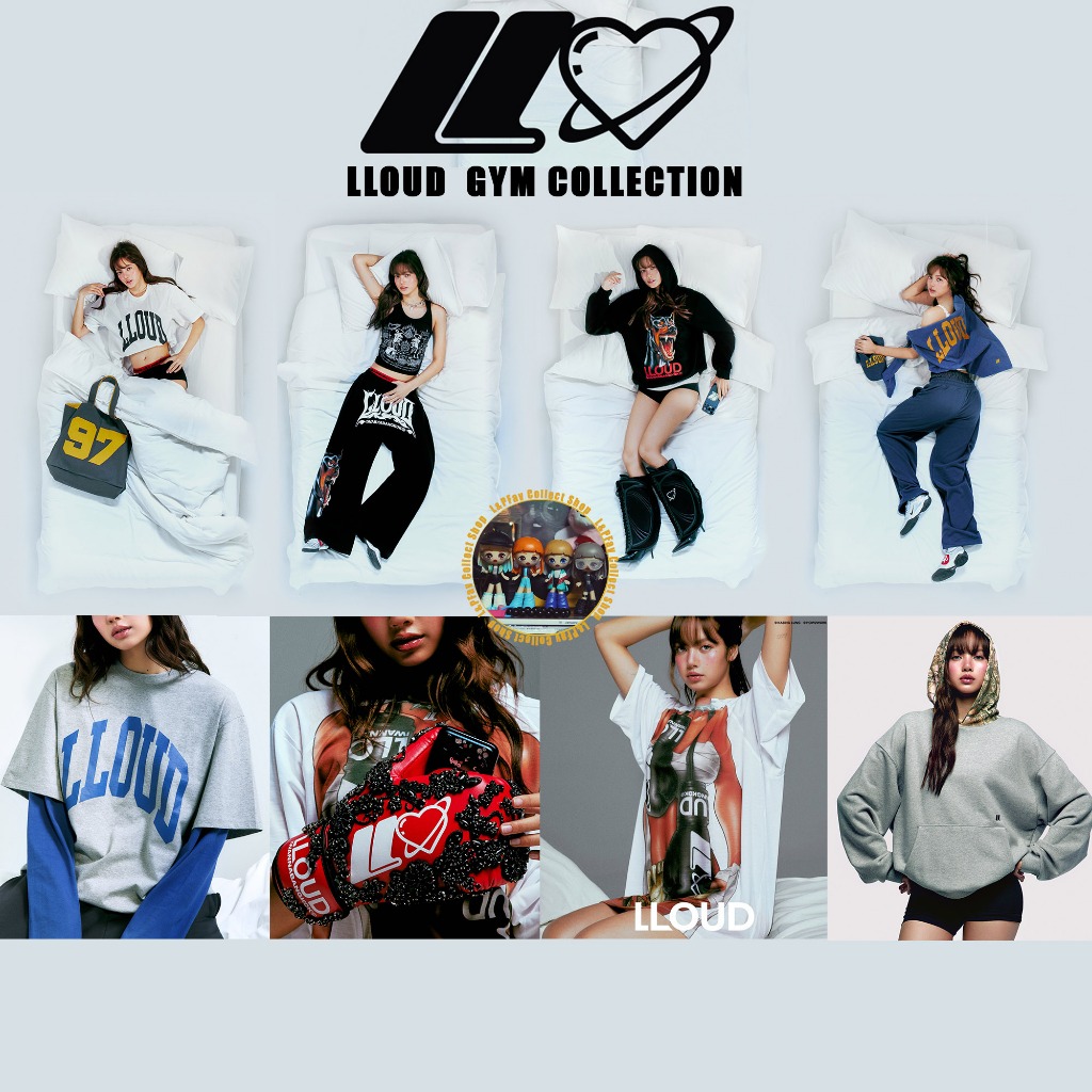 (Pre พรีออเดอร์)✈️ *พร้อมส่งของหิ้ว Boy Boxer TEE ||หมวกสั่งแล้ว* LISA LLOUD GYM Collection & #ANYMA