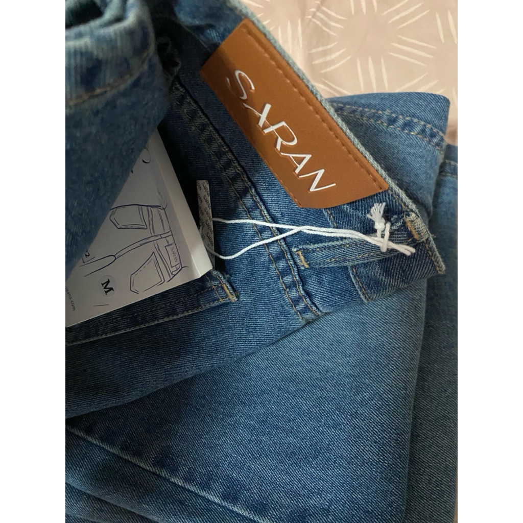 กางเกงยีนส์ SARAN SP022 มือ 1 ยังไม่แกะป้าย 👖💗