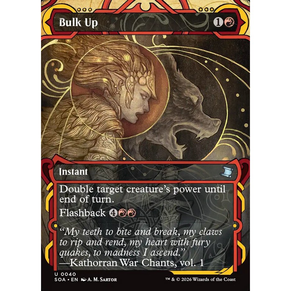 [Secrets of Strixhaven Mystical Archive] - [SOA] - (U) - [Bulk Up] - [2026]