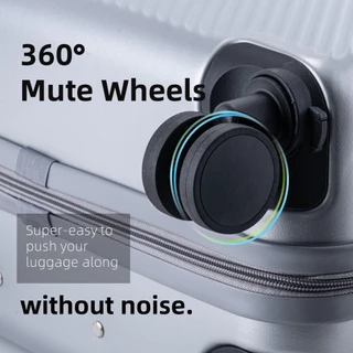 ห้องเปิดกระเป๋าเดินทางด้านหน้า กรณีรถเข็น ล้อสากล 360 ° 18/20นิ้ว พอร์ตชาร์จ USB + ที่ถือถ้วย น้ำหนักเบา🔥🔥🔥