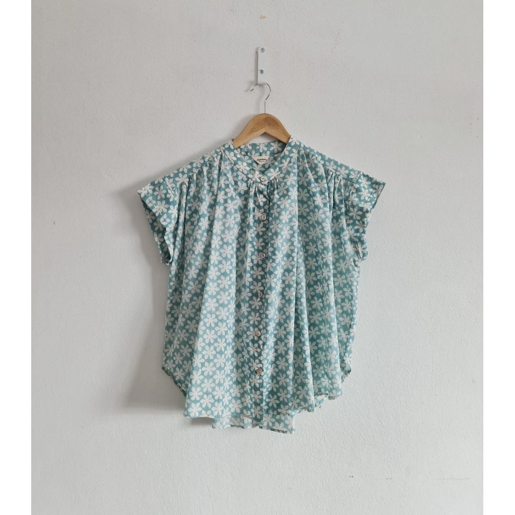 เสื้อคอจีน JS-MC02 แขนล้ำ เว้าข้าง