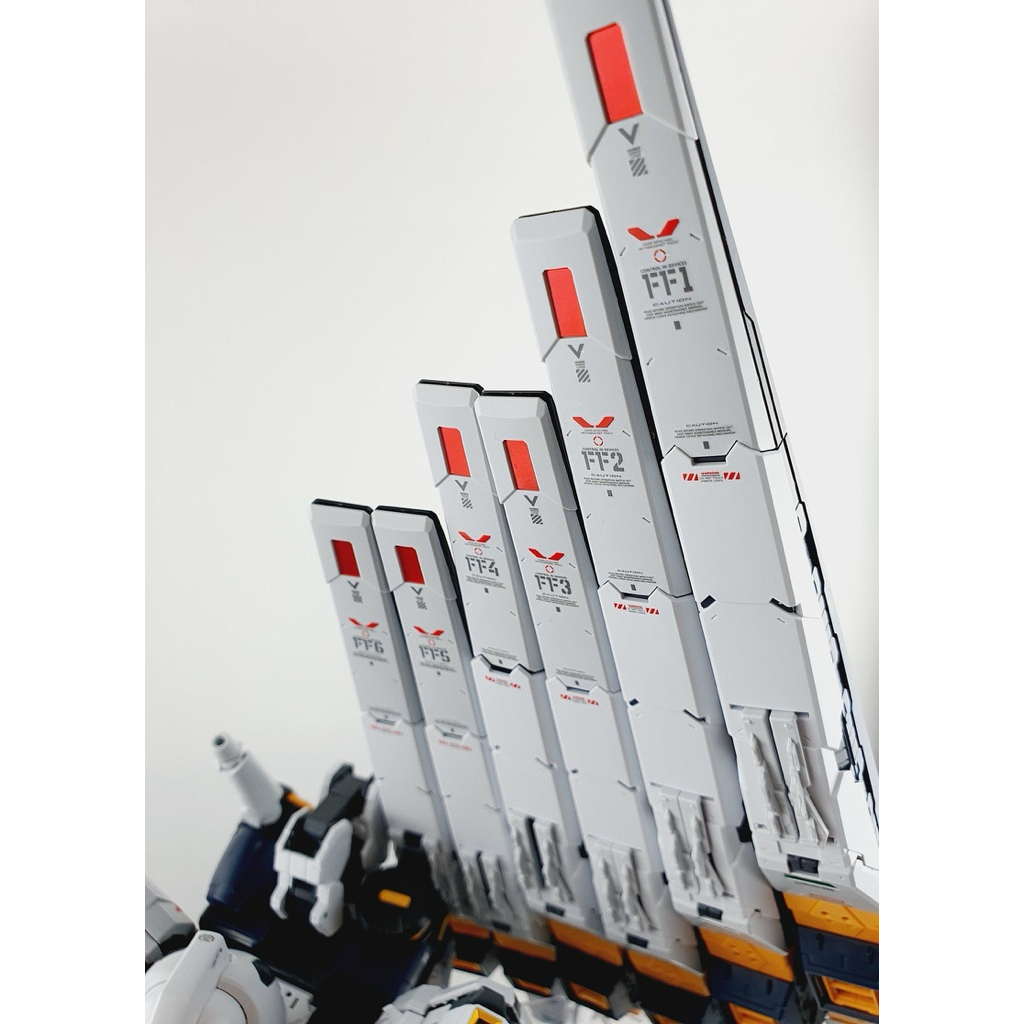 Delpi Decal (ดีคอลน้ำ) PG UNLEASHED RX-93 V VER. DELPI รูปที่ 3