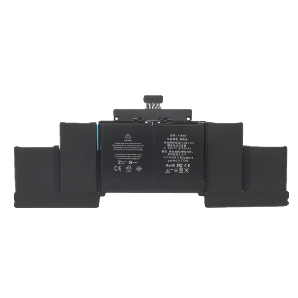 Battery for Apple MacBook Pro 15-inch (A1398, A1417, A1494, A1618)