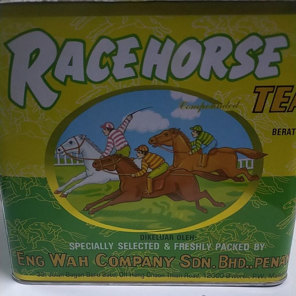 หัวชามาเลย์ ตราม้าแข่ง ขนาดสุดคุ้ม​ 4.5KG มาเป็นกระป๋องปีบเหลือง กลิ่นหอม สีเข้ม ตัวดังจากมาเลเซีย