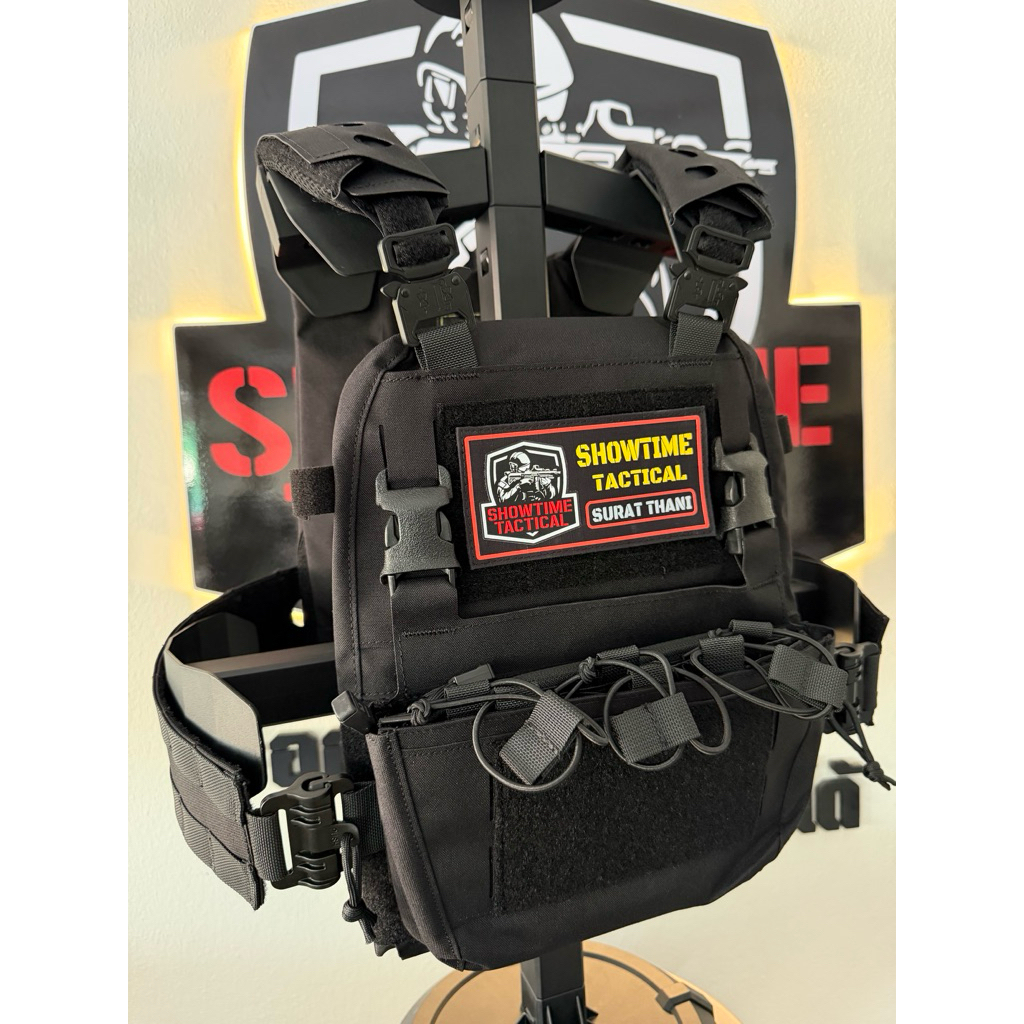 Bogie1 Vortex-Z FCPC V5 Style เสื้อเกราะปลดไว 4 จุด หัวเหล็ก Cobra แท้  มีกระเป๋าหลัง | Showtime Tac