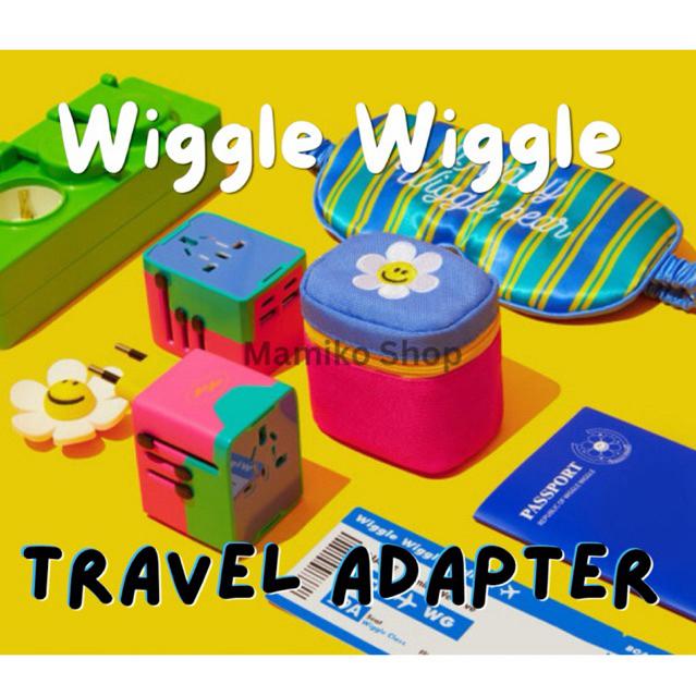 🚚พร้อมส่ง🌼🌼Wiggle Wiggle🌼🌼Travel Adaptor หัวแปลงปลั๊กไฟสำหรับเดินทาง