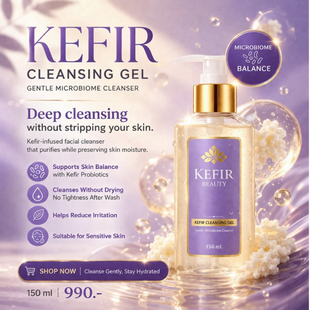 💦Kefir Cleansing Gel เจลล้างหน้าคีเฟอร์