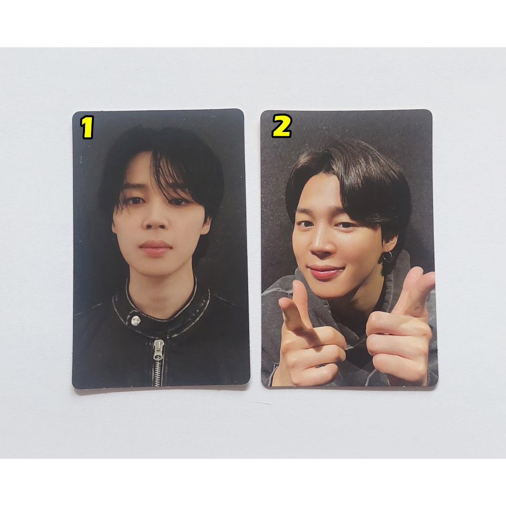 การ์ด ของแท้ จาก CD อัลบั้ม Jimin ( BTS ) - FACE Album พร้อมส่ง Kpop Card