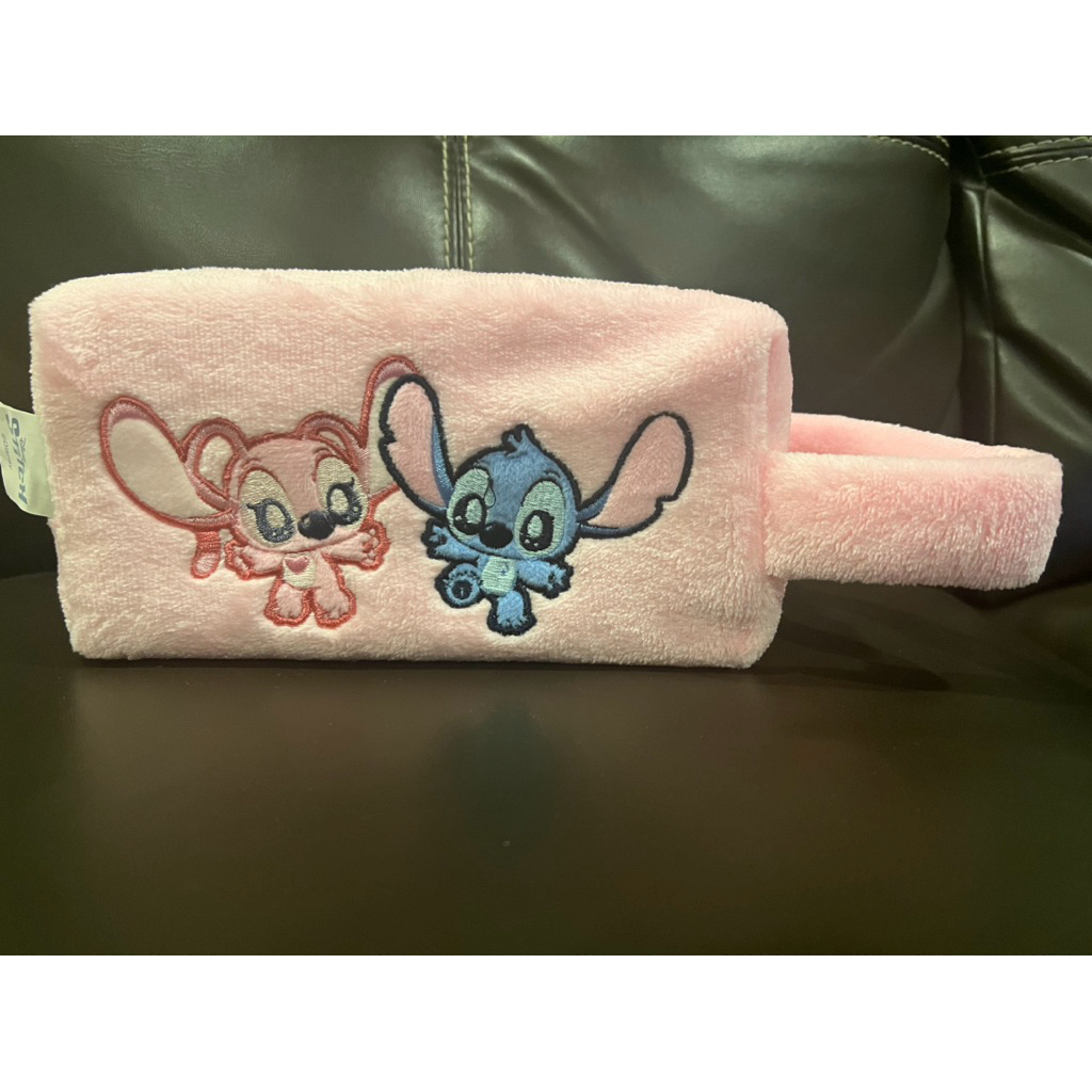 กระเป๋าเครื่องสำอางค์ลายสติช (Stitch) ลิขสิทธิ์แท้