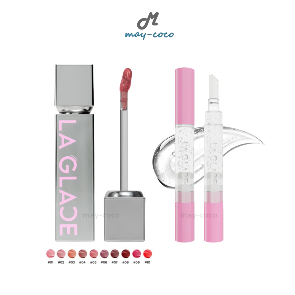 ถูก/แท้/มีไลฟ์ ลิป La Glace Flextopia Glassy Tint/Remover ลากลาส laglace ลิปทินท์ลากลาส ลิปทินท์รีมู