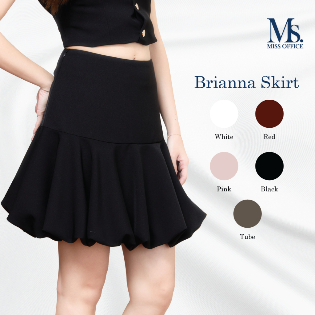 Miss Office กระโปรงสั้นทรงบอลลูน (Brianna Skirt) (MS-056)