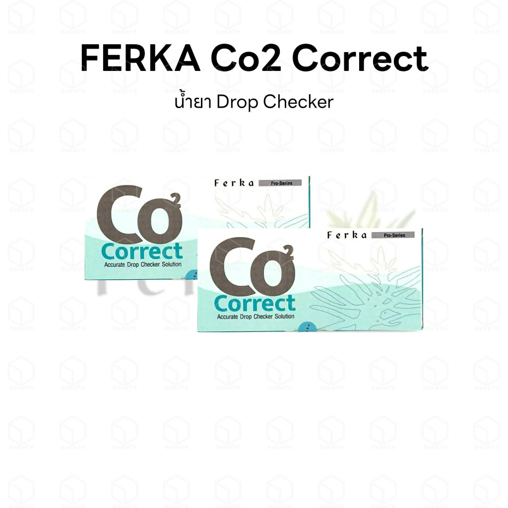FERKA CO2 CORRECT น้ำยา Drop Checker สำหรับวัดปริมาณ CO2