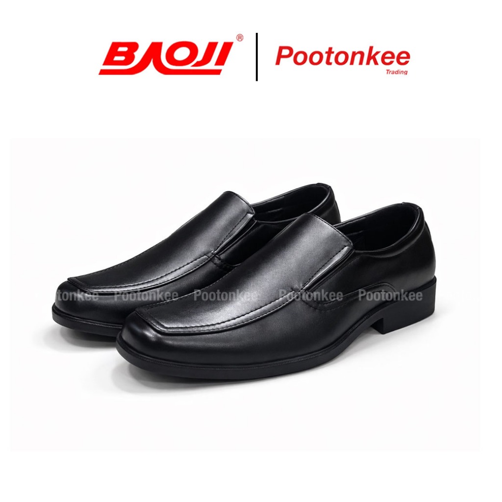 BAOJI บาโอจิ รองเท้าหนังผู้ชาย รองเท้าคัทชู ผู้ชาย รุ่น  BJ8003 ของแท้ พร้อมส่ง