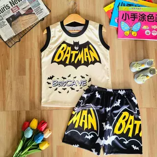 เสื้อผ้าเด็ก ชุดเซต เสื้อผ้าเด็กชสย หญิง แขนกุด (กล้าม) ผ้าลื่นไมโคร