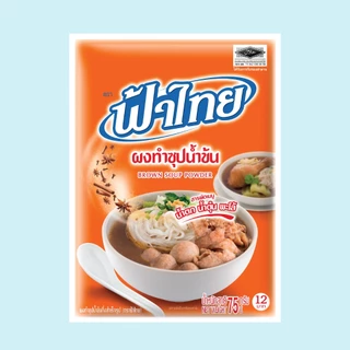 FaThai ฟ้าไทย ผงทำซุปน้ำข้น 75 กรัม (1 ซอง)