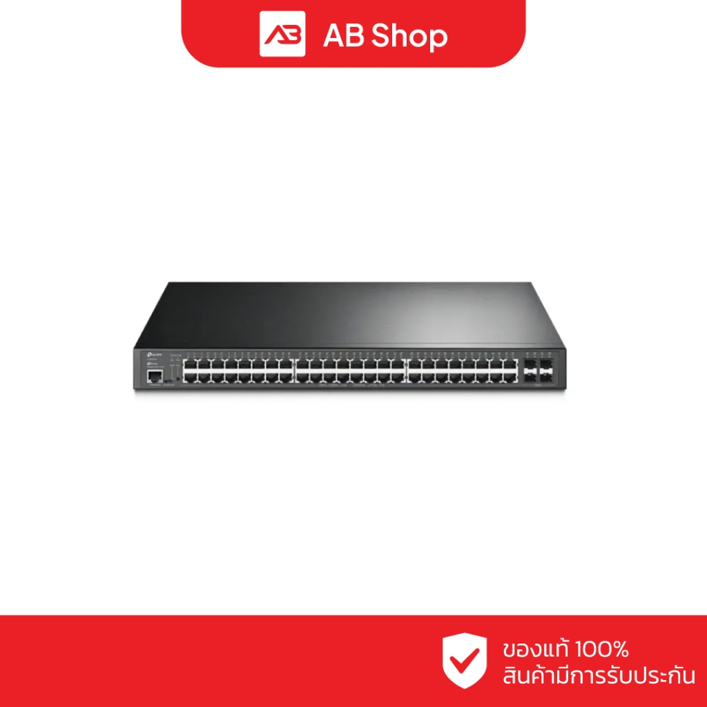 TP-LINK JetStream 52-Port Gigabit L2+ Managed Switch with 48-Port PoE+ รุ่น TL-SG3452P